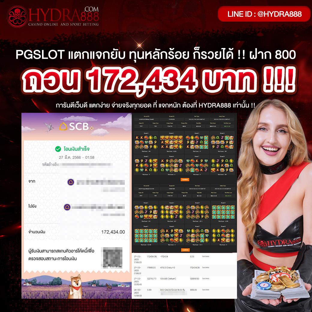 ผลสด คาสิโนแนวใหม่ ทันสมัยที่สุดในไทย 2024